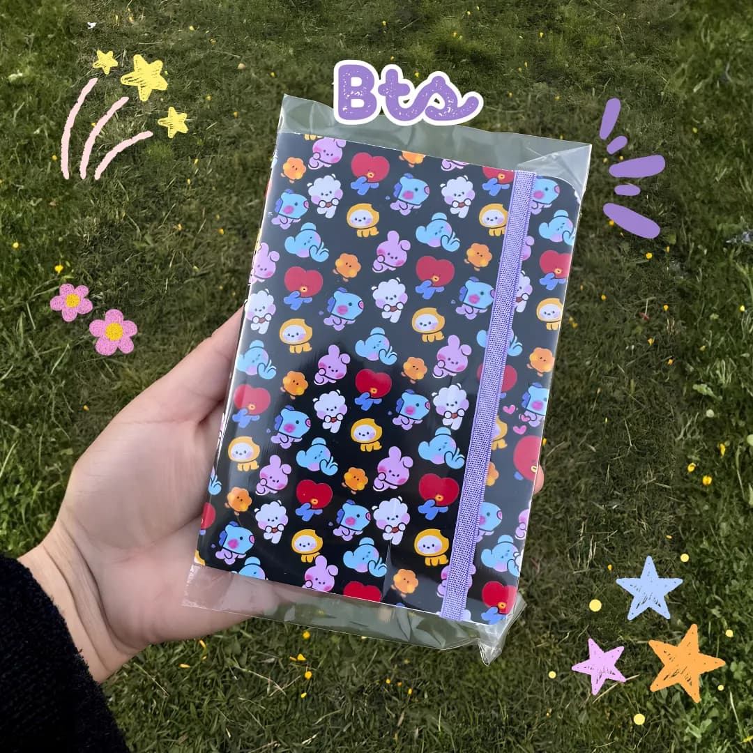 Libreta A6 Bts